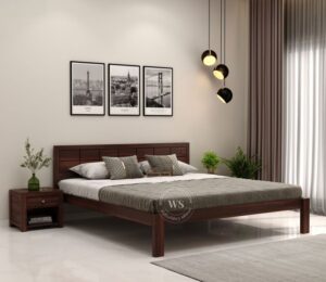 bed design from wooden street