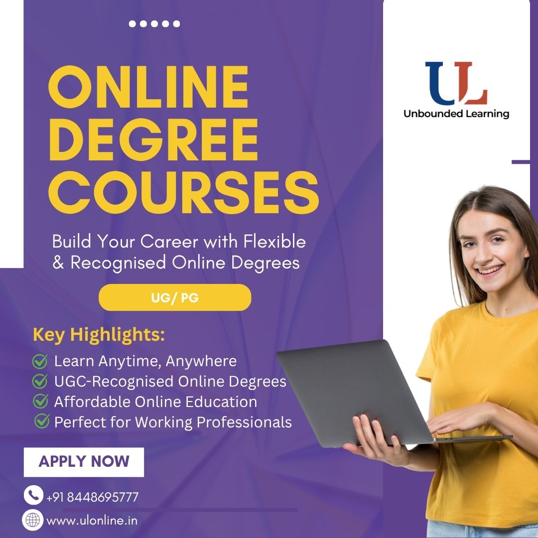 Online Degree Courses in India