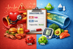 High & Low Cholesterol Levels