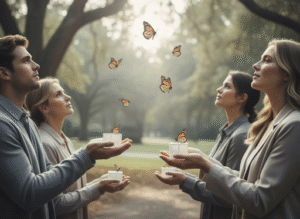 release butterflies at funeral
