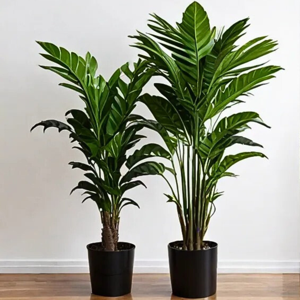 big artificial plants for living room