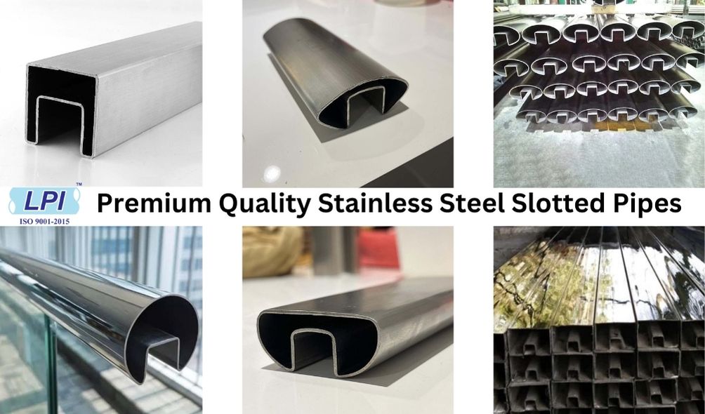 Stainless Steel Slotted Pipes