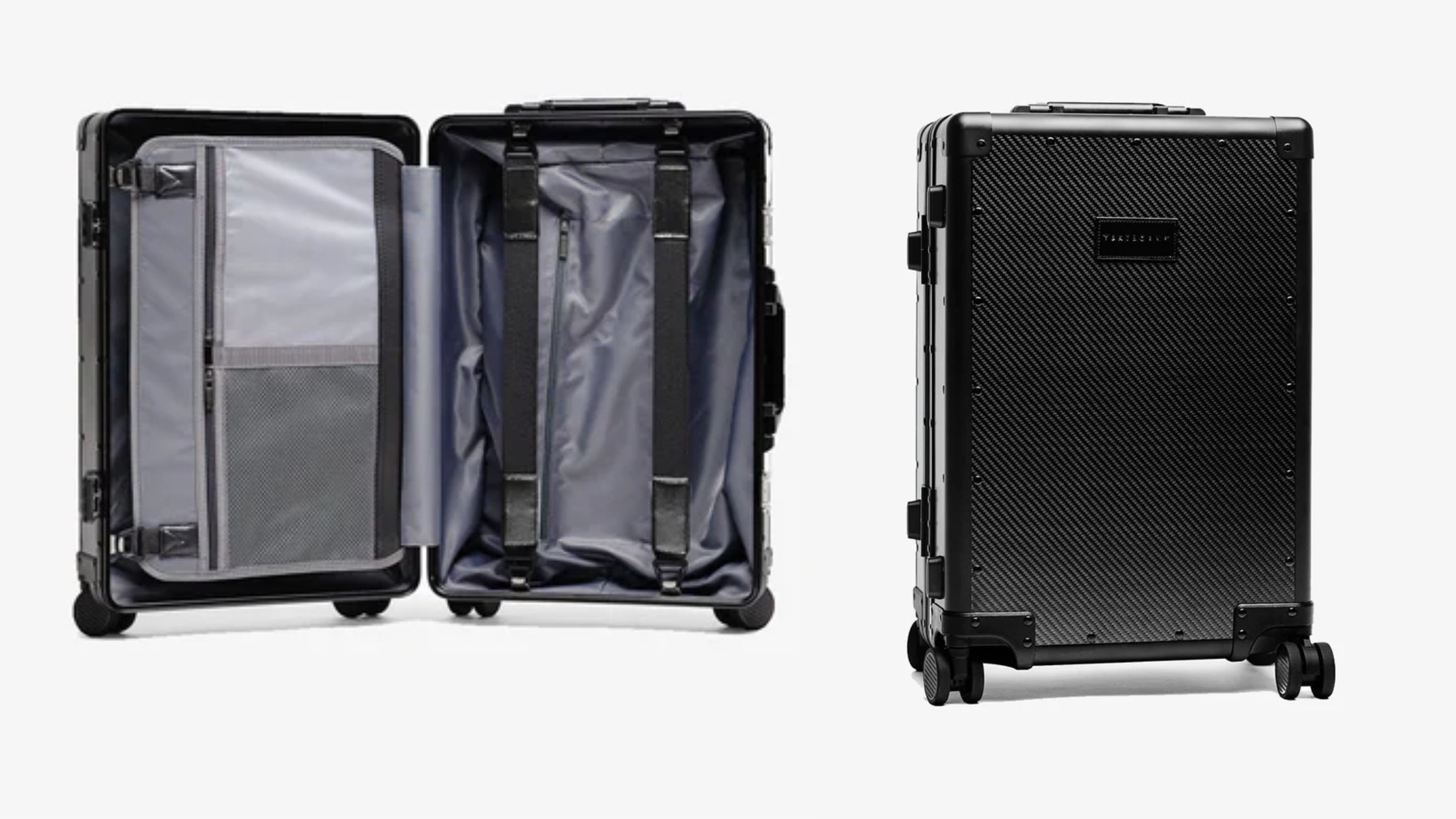 Carbon fiber carry-on luggage