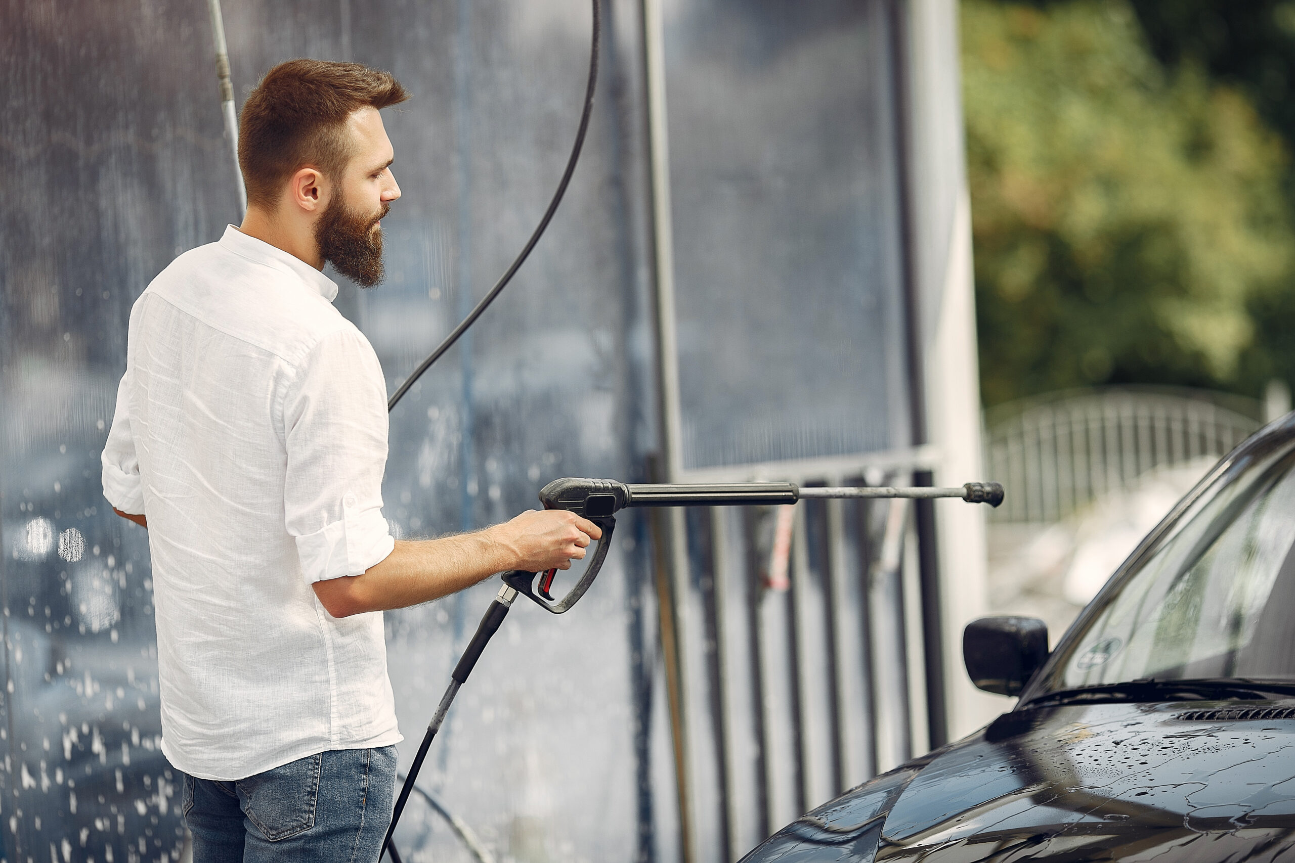 Pressure Wash for Tough Jobs