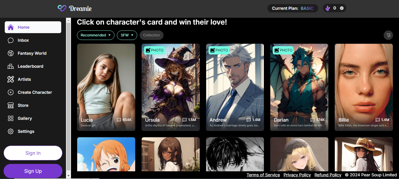NSFW AI chatbot