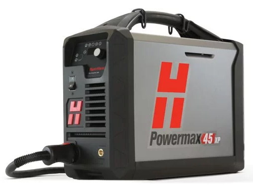 The Hypertherm Powermax45 is more than just a plasma cutter; it's a powerhouse designed to handle the most demanding tasks easily. Known for its portability and versatile cutting capabilities, the Powermax45 is ideal for various applications.