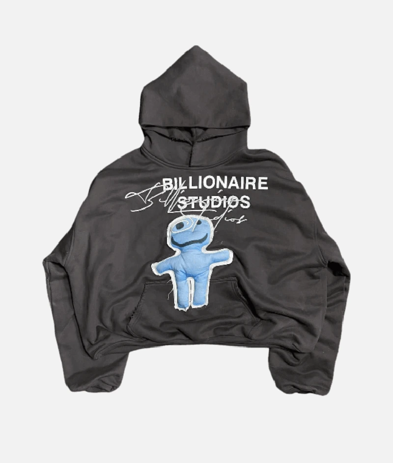 Billionaire Studios Bluto Bloo Hoodie Black