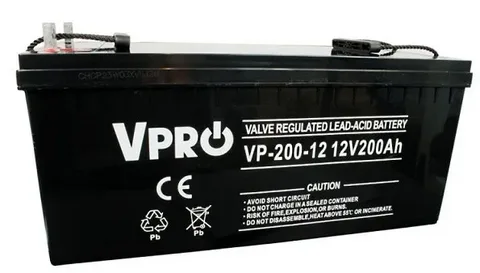 12 Volt 200 Ah Batterie