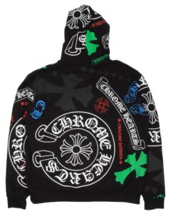 Blue Sanskrit Chrome Hearts Hoodie