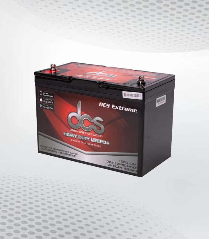 12 V 100 Ah zyklenfeste Schiffsbatterie