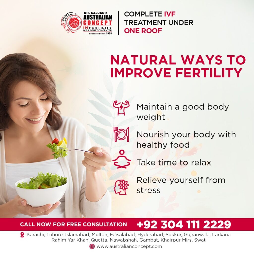 diet in fertility treatment