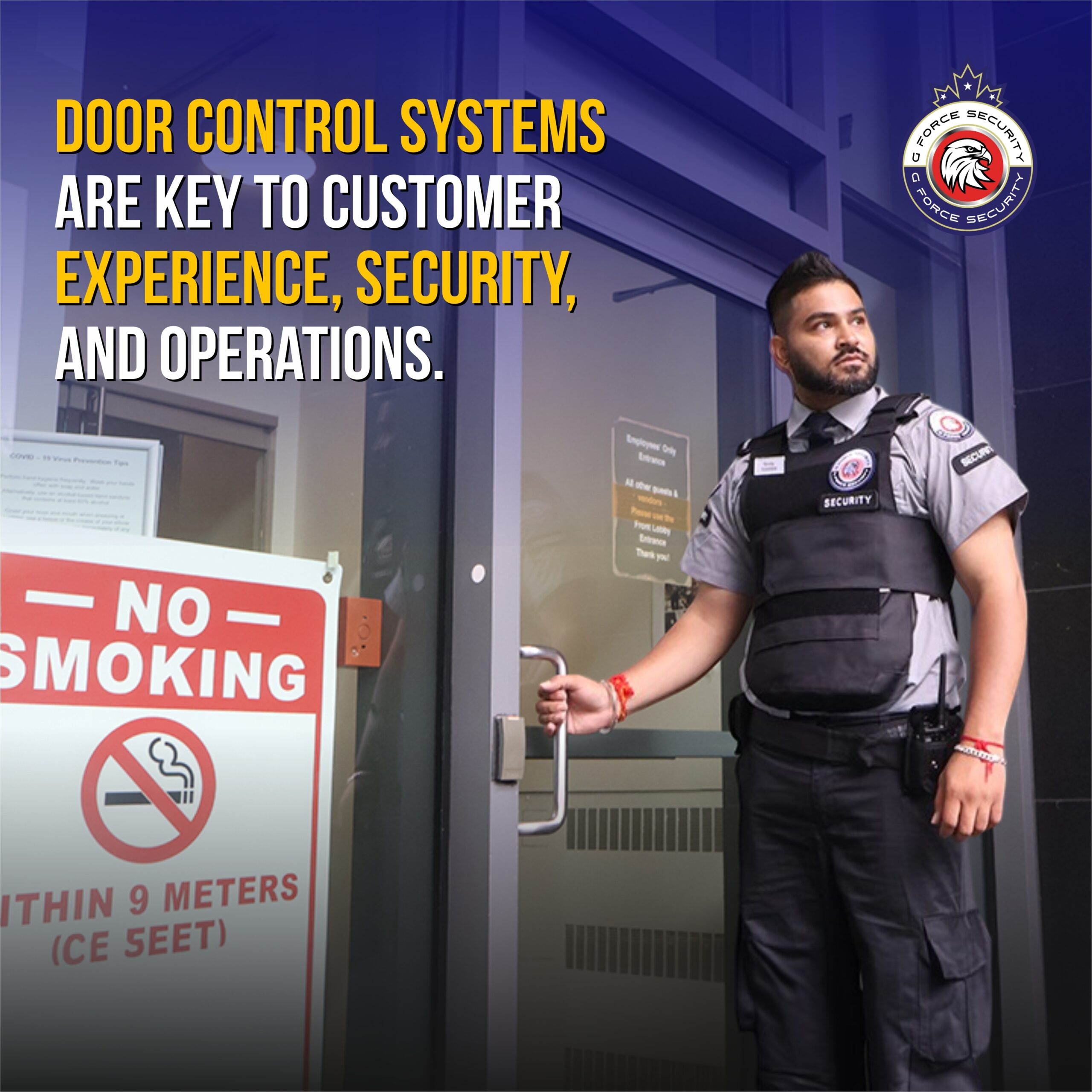 G-Force-Security-Door control systems are key to customer experience, security, and operations