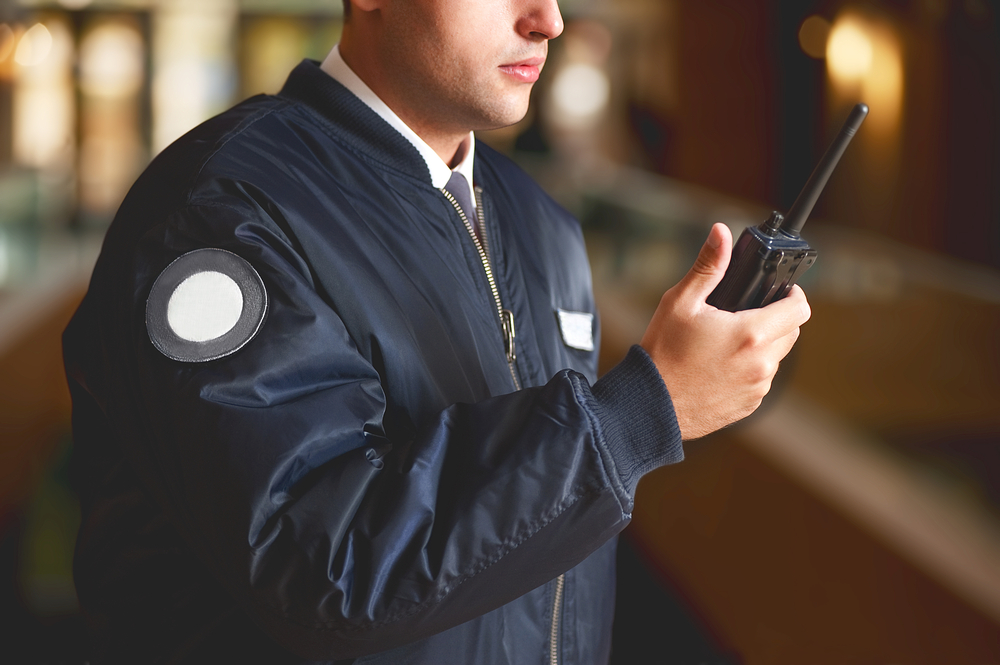 hire a standing security guard in California