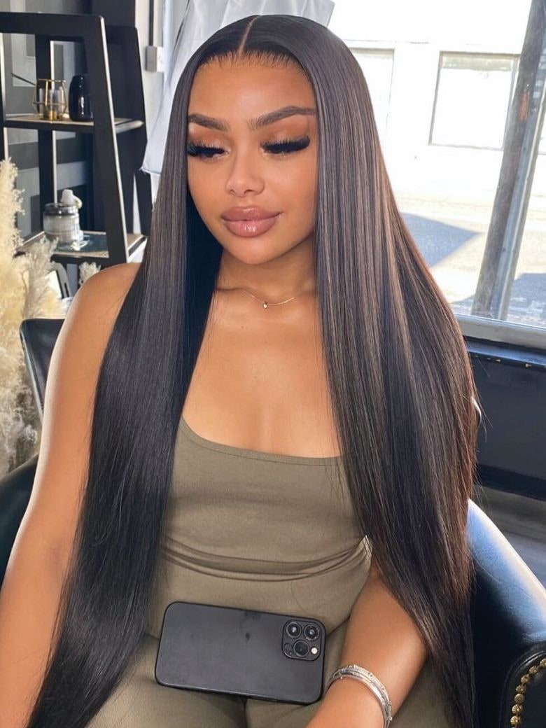 Wig styles for straight hair