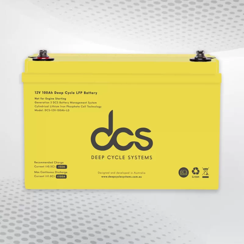 100 amp deep cycle battery