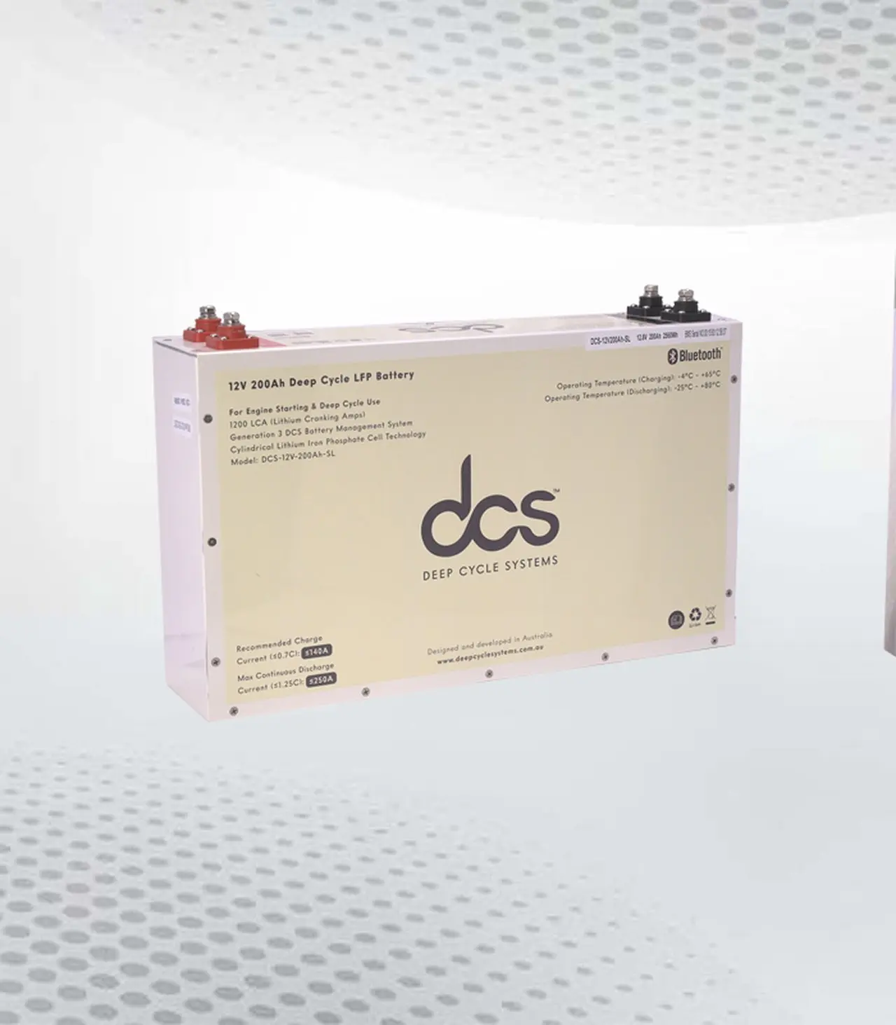 200ah Slimline Lithium Battery