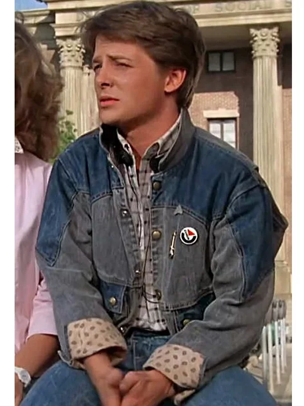 Back to the Future jean jacket