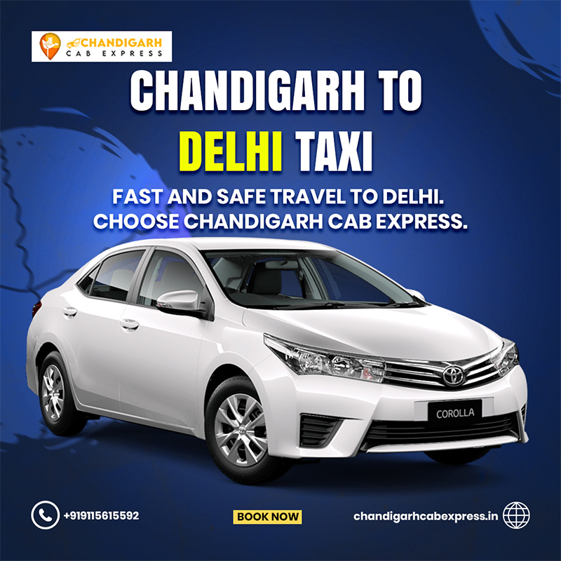 How Long Does It Take to Travel from Chandigarh to Delhi by Cab?