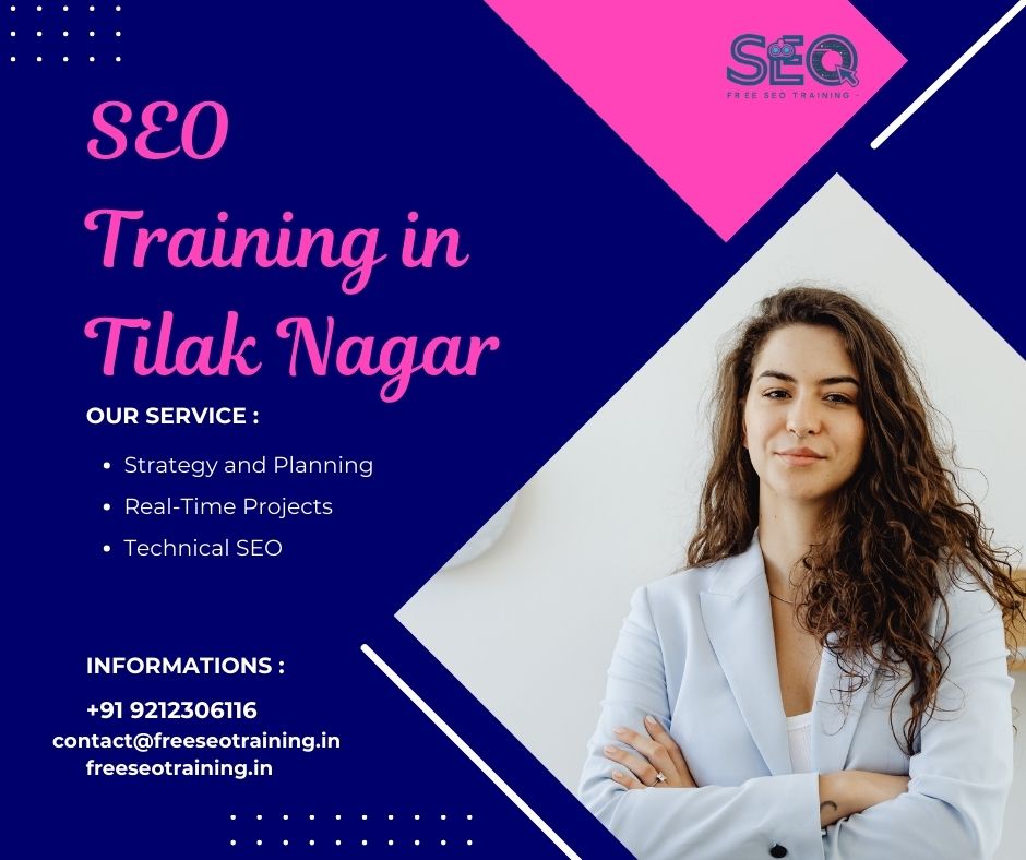Online SEO Learning for Free Now in Tilak Nagar
