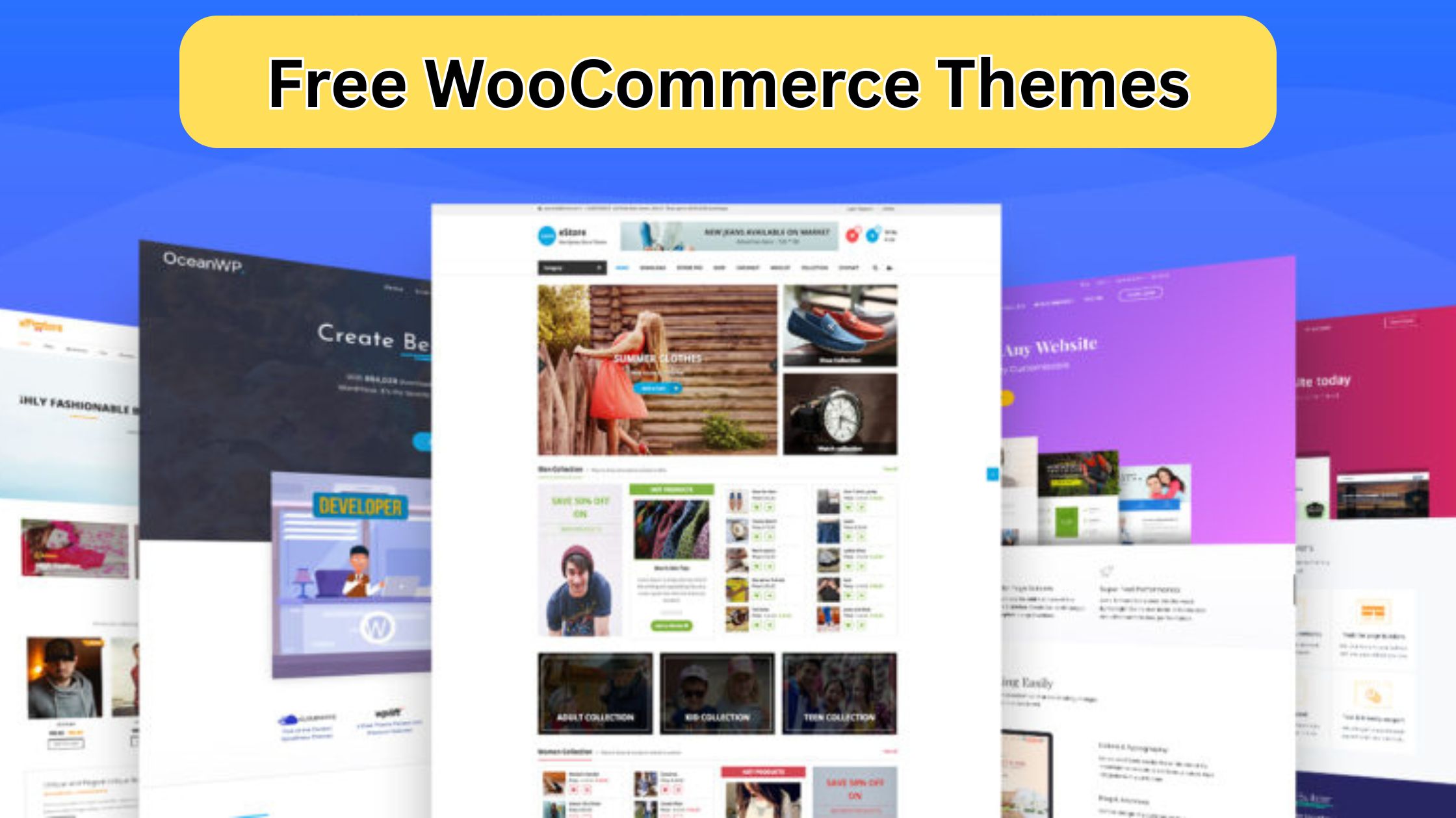 Latest Free WooCommerce Themes for Your Online Store