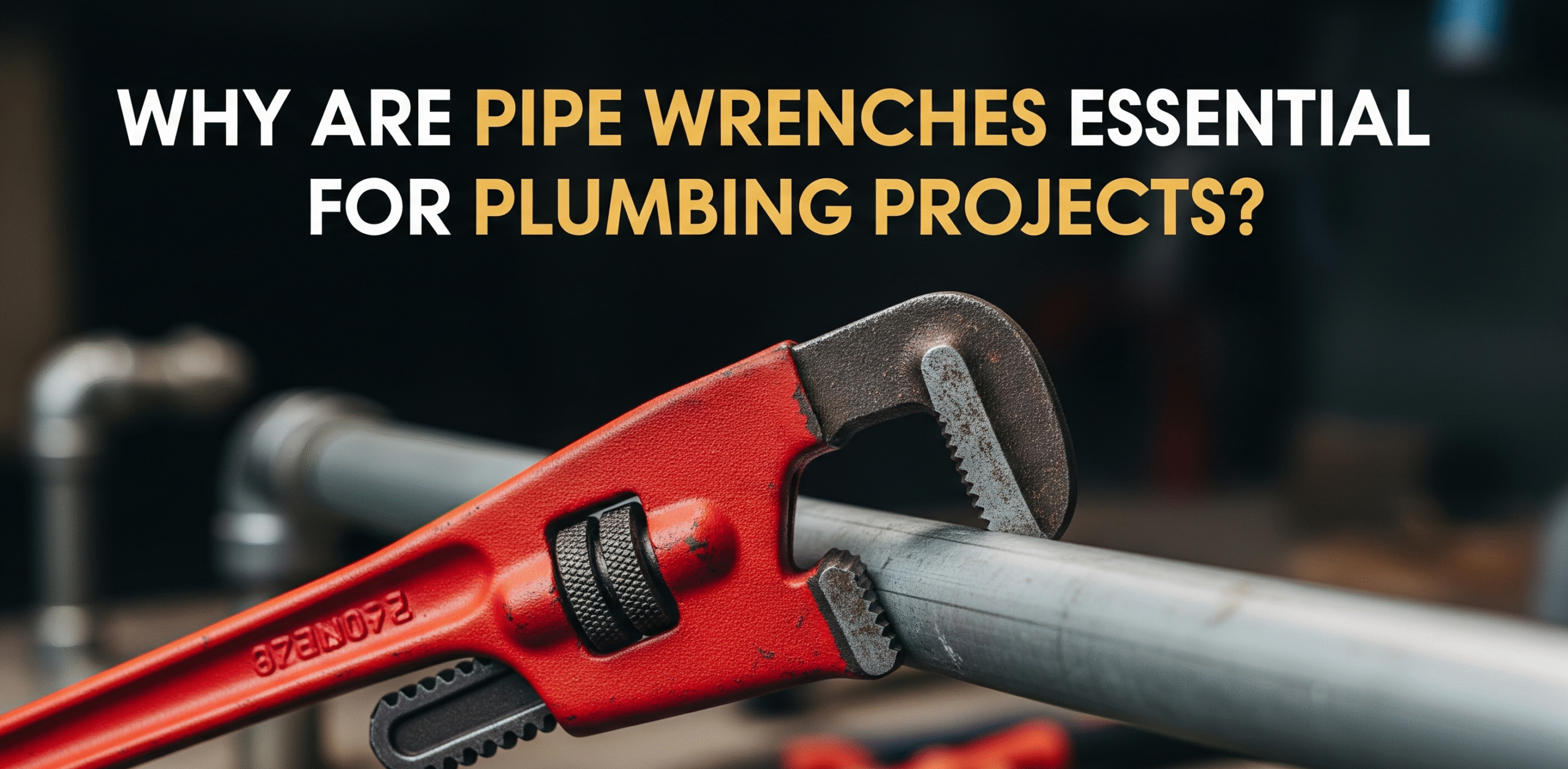 Why Are Pipe Wrenches Essential for Plumbing Projects