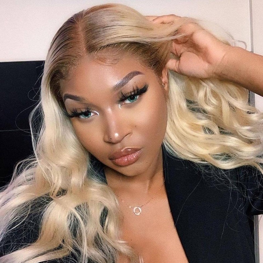 Blonde wig for women