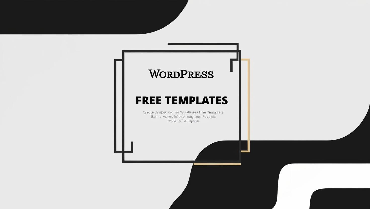 WordPress web templates