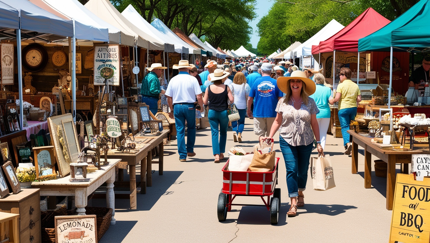If you're a fan of treasure hunting, vintage finds, and one-of-a-kind artisan creations, then Canton Trade Days in Canton,