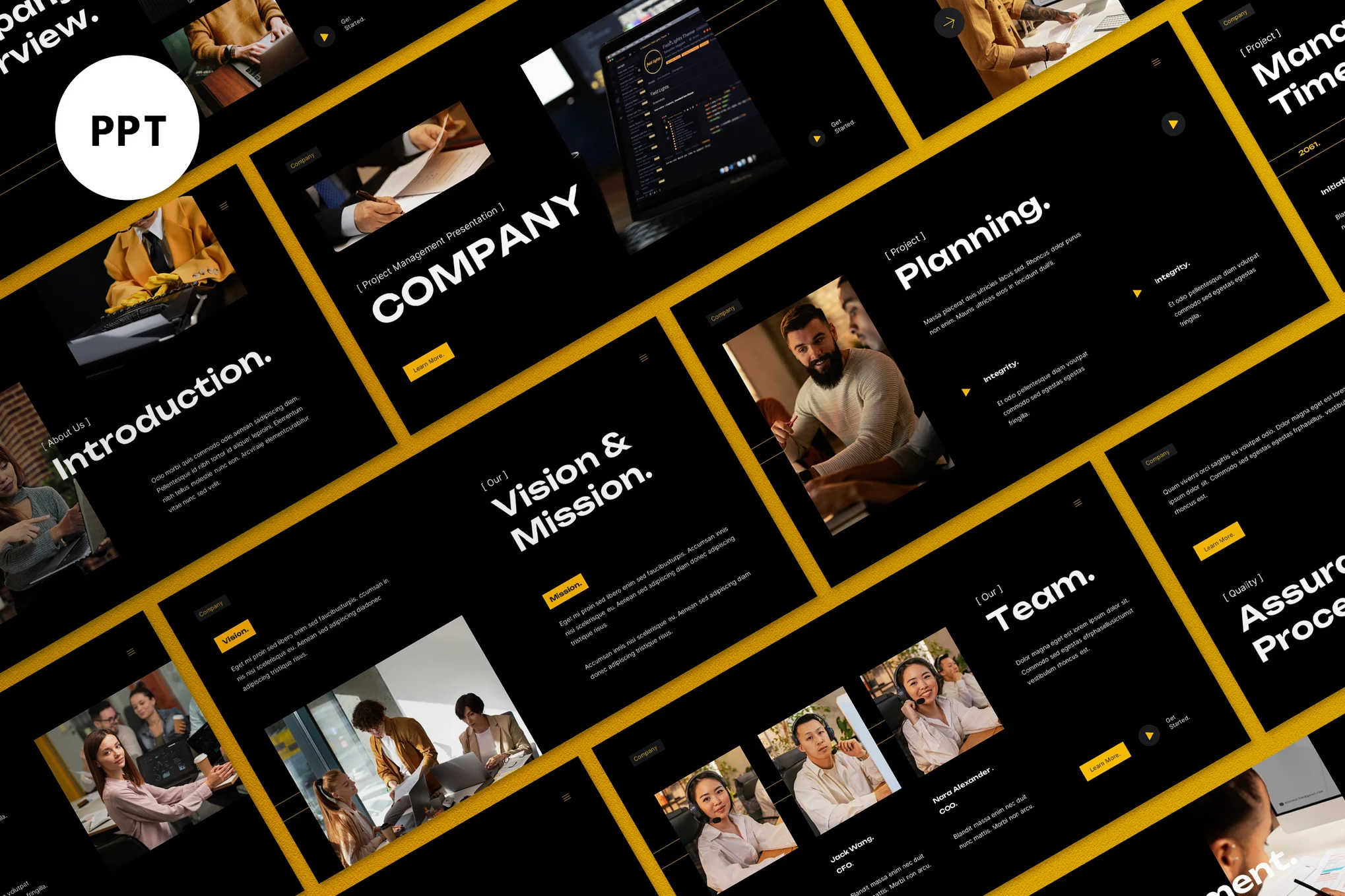 Presentation template