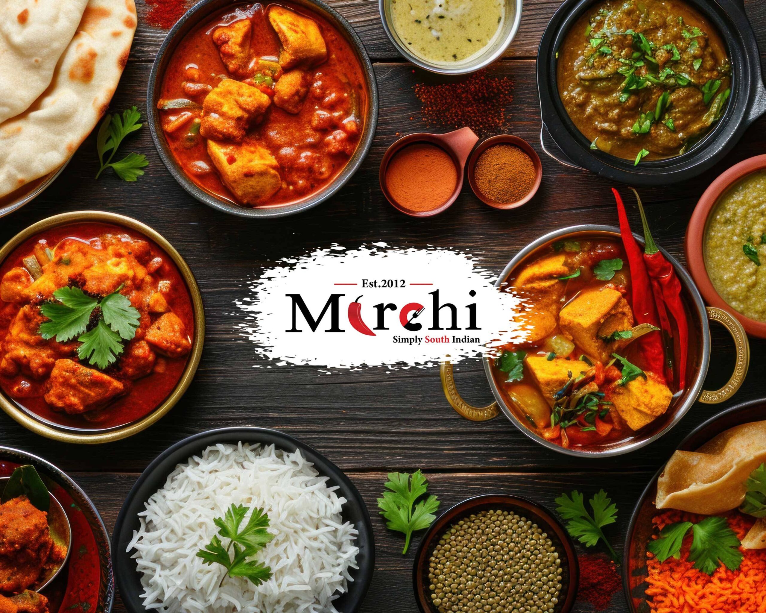 Mirchi menu Stoke-on-Trent