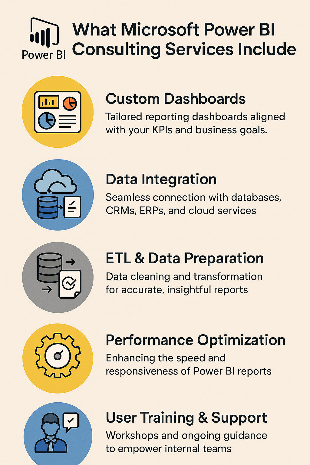 services offered by power bi consultants
