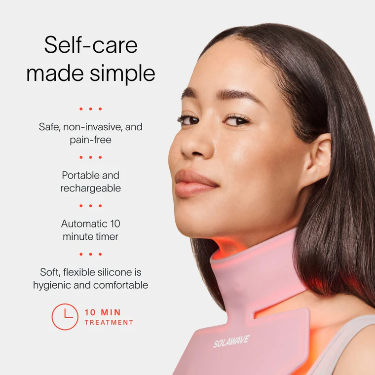 red light neck mask
