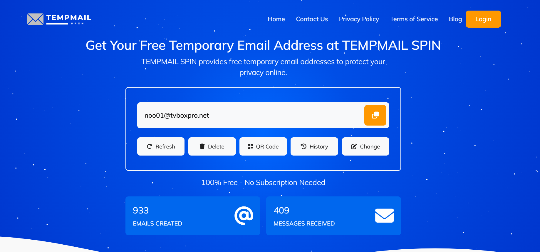 Disposable Email