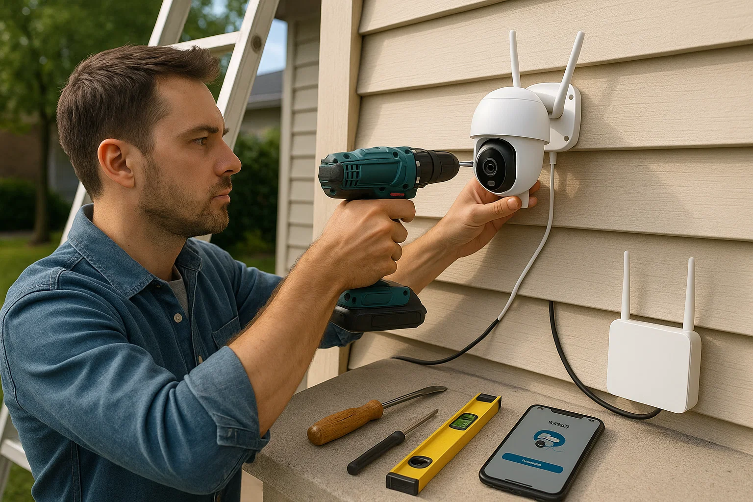 cctv camera install