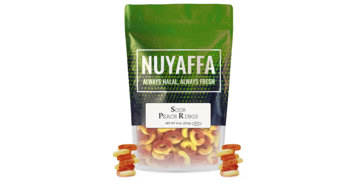 Halal sour candy