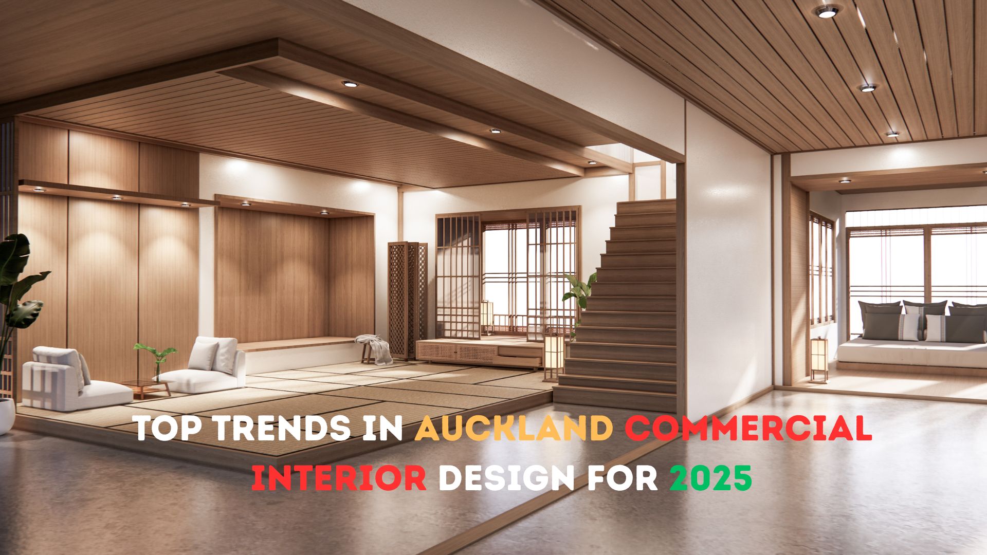 Top trends in Auckland commercial interior design for 2025