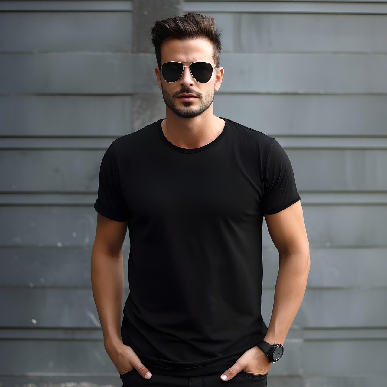 Black Crew T-Shirt