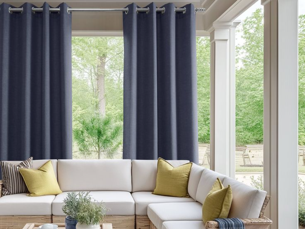 outdoor curtains in Dubai