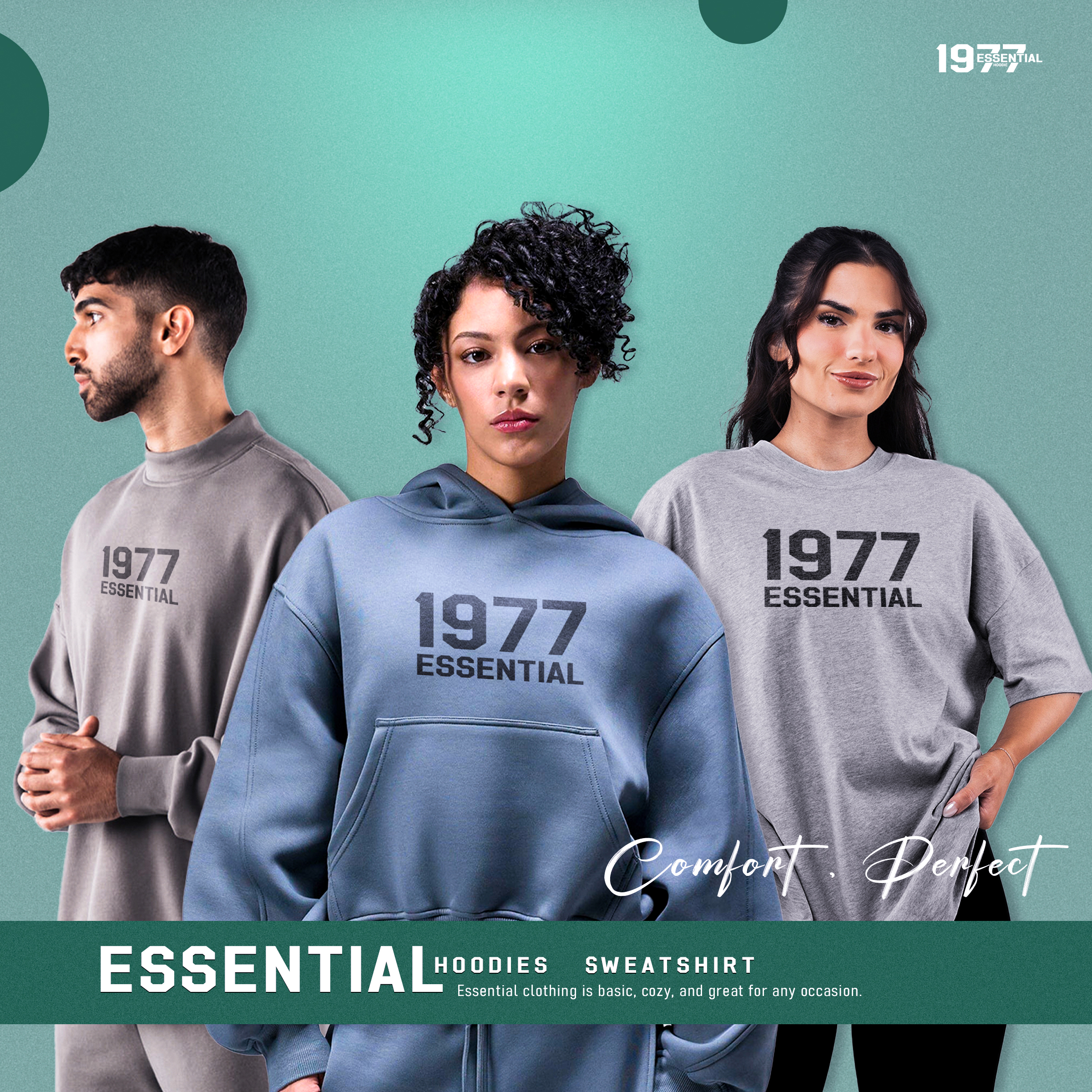 1977 Hoodie: Where Style Meets Comfort