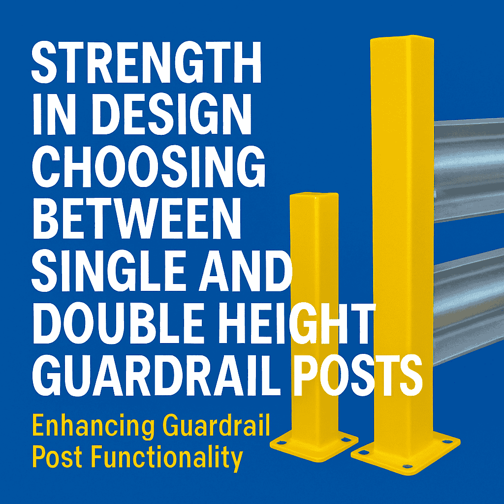 Strength in Design Choosing Between Single and Double Height Guardrail Posts
