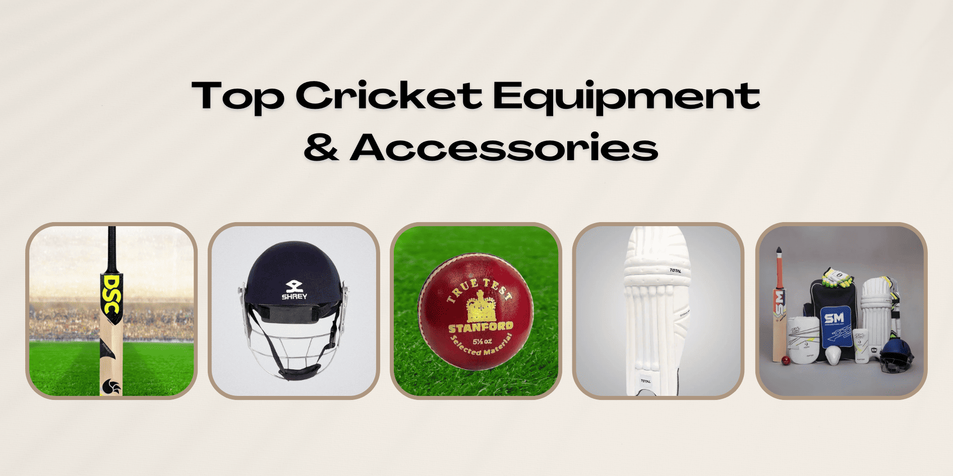 Top Cricket Equipment & Accessories