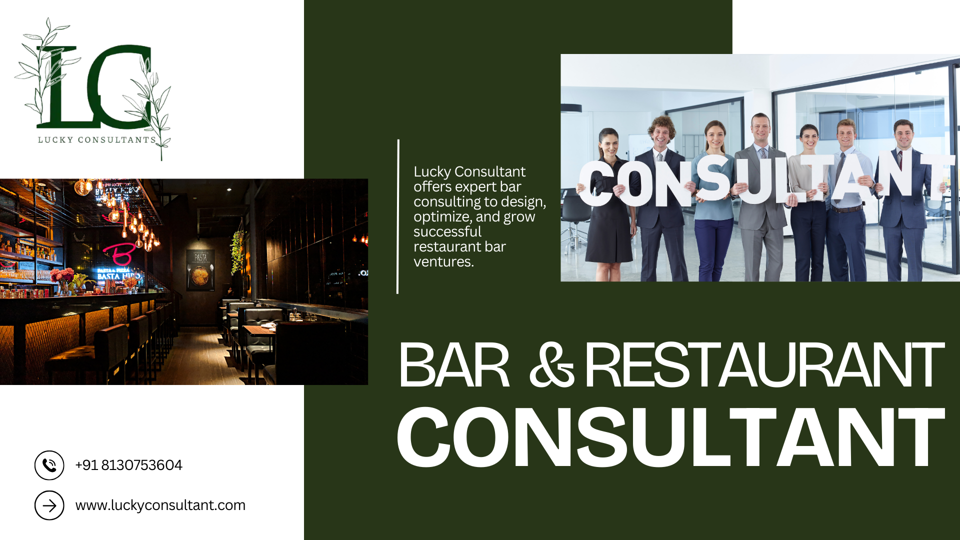 Bar and Restaurant Consultant
