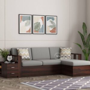 L shape sofa design