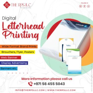 letterhead printing dubai