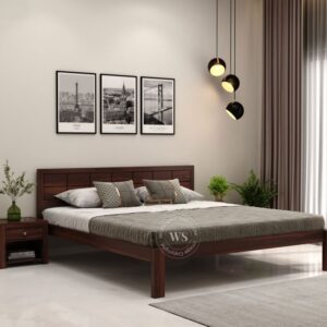 bed design from wooden street
