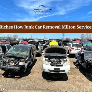 That’s where junk car removal Milton services step in.