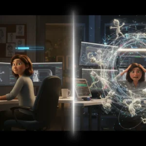 Vizualizing Over-Animating concept by MovingStone Digital