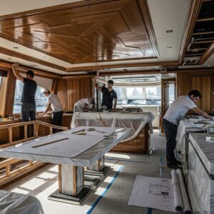 Yacht Interior Installation Dubai