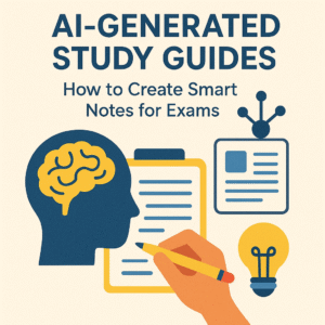 AI-Generated Study Guides How to Create Smart Notes for Exams