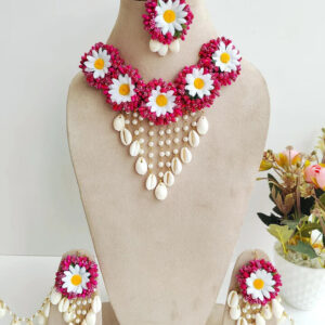 Flower Jewellery Sets for Haldi-Mehndi